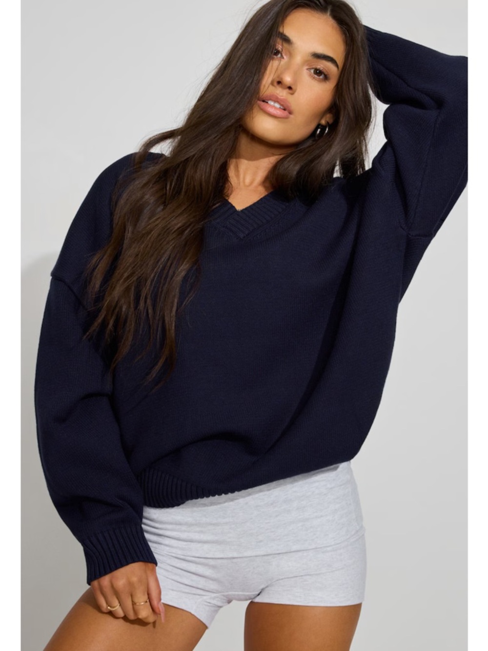 NEW Garage V-Neck Oversized Sweater